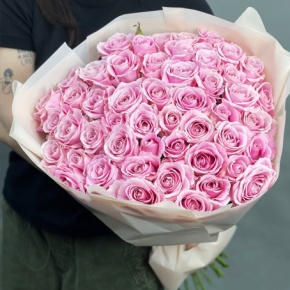 Букет из 55 роз Аваланж (60 см) в Протвино