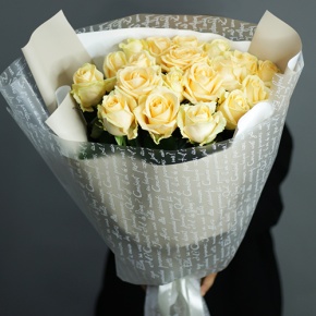 Букет из 19 роз Аваланж (70 см) в Протвино