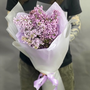 Букет из 9 веток ароматной сирени в Протвино