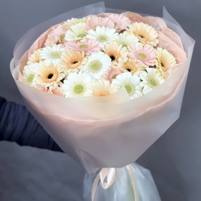 Букет "Гера" из 25 гербер в Протвино