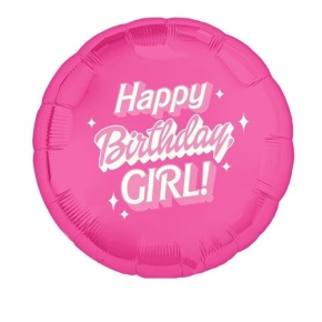 Шар "happy b-day girl" в Протвино