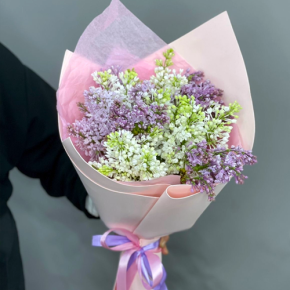 Букет из 11 веток сирени микс в Протвино