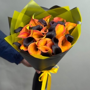Букет "Карамель" из 29 калл в Протвино