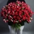 Букет из 51 кустовой рубиновой розы (50 см) в Протвино