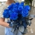 15 синих LUX роз Эквадор (70 см) в Протвино