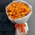 Букет "Сэнди" из 51 оранжевой розы Эспана (50 см) в Протвино