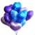 Сердце сиреневое фольгированный шар с гелием (45 см) в Протвино