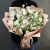 Букет "Полли" из эустом и кустовых пионовидных роз в Протвино