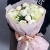 Букет "Белый жемчуг" из гортензий и пионов в Протвино